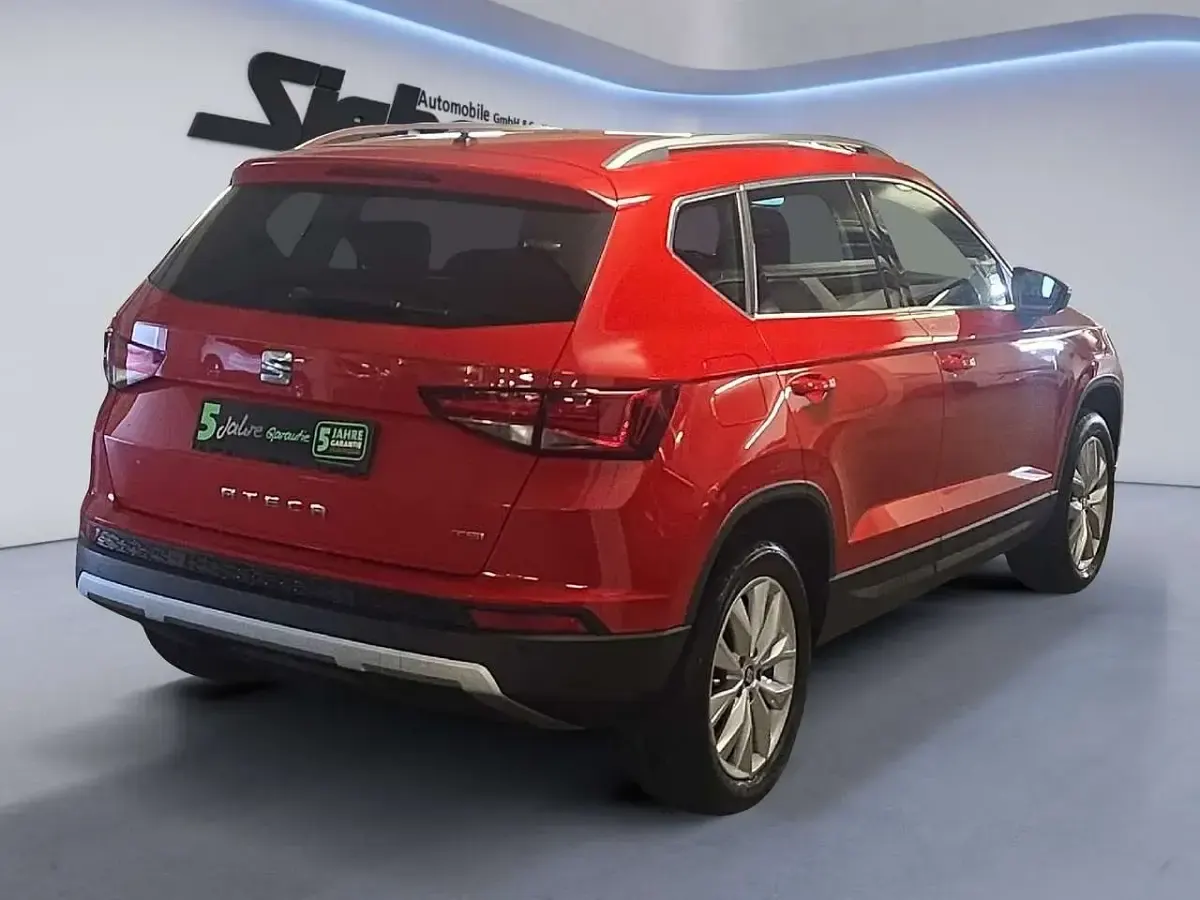 Gebraucht Seat Ateca Style 150 PS (110 kW) 2017 Pasion rot SUV