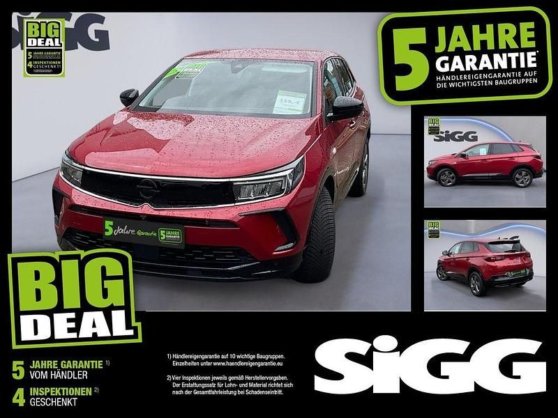Lackierung bright red/metallic Gebraucht 2024 Opel Grandland X GS Line SUV | 18.580 € (Guter Preis) - Bild 1/4