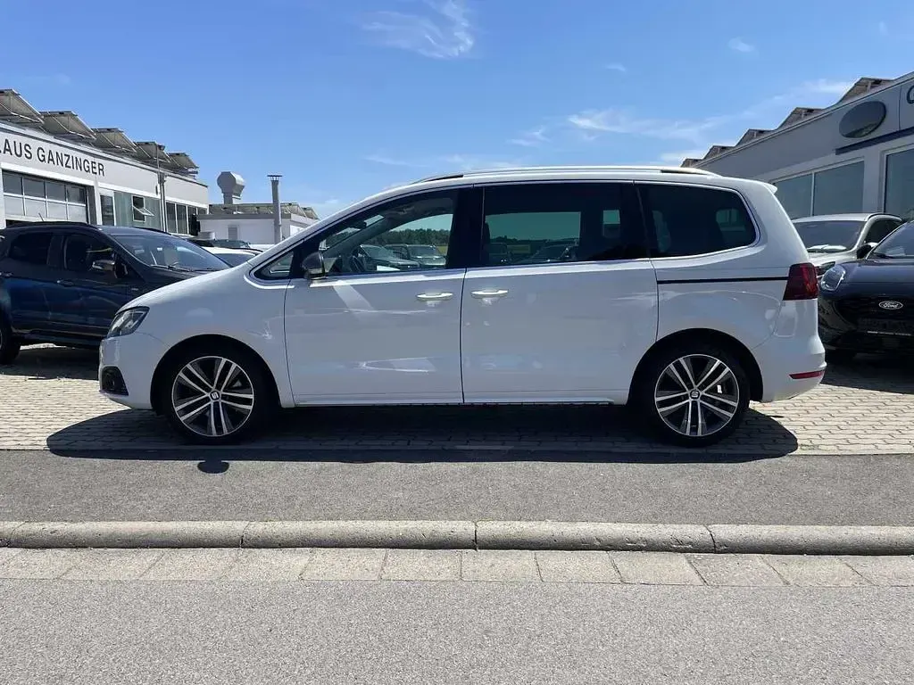 Gebraucht Seat Alhambra FR-Line 177 PS (130 kW) 2019 Weiß Van / Kleinbus