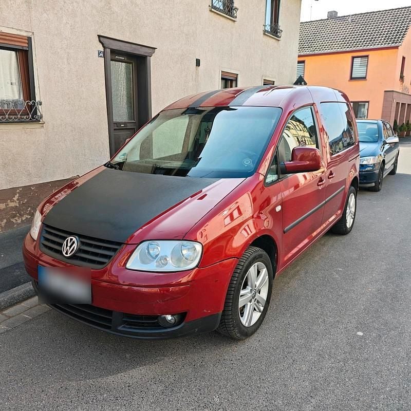 Gebraucht VW Caddy Life 105 PS (77 kW) 2007 Rot Van / Kleinbus