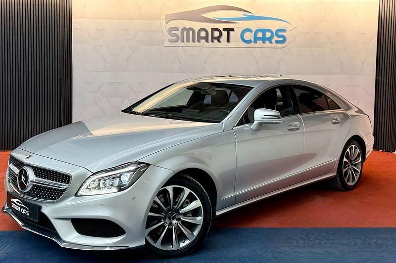 Silber Gebraucht 2017 Mercedes CLS350 Coupé | 21.990 € (Fairer Preis) - Bild 1/4