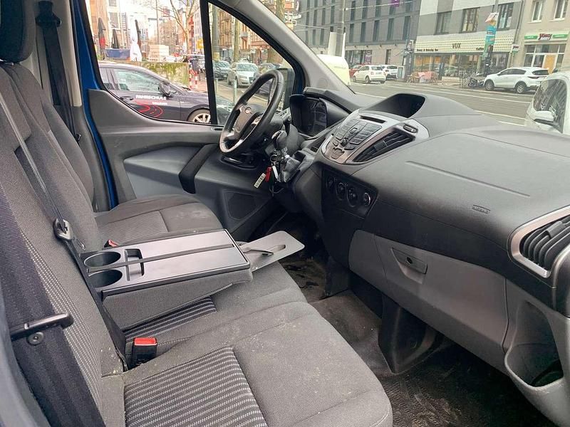 Gebraucht Ford Transit Custom Trend 125 PS (91 kW) 2013 Midnight skygrau metallic Van / Kleinbus