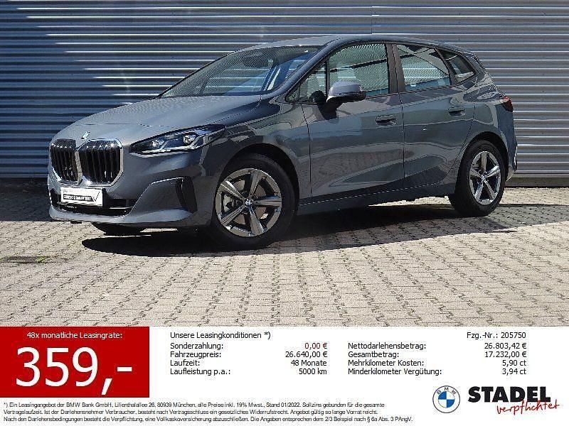Sparkling kupfergrau metallic Gebraucht 2024 BMW 216 Active Tourer Efficient Dynamics Van / Kleinbus | 26.640 € (Guter Preis) - Bild 1/4