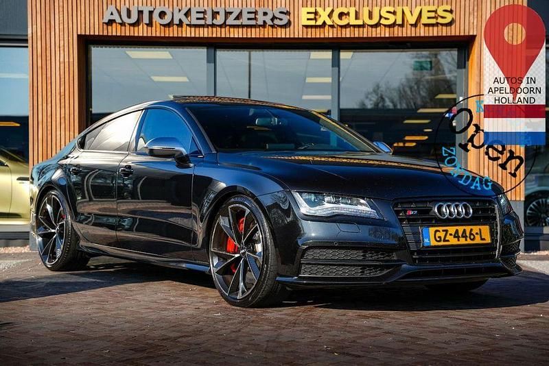 Schwarz Gebraucht 2014 Audi A7 Sportback Proline Kleinwagen | 27.442 € - Bild 1/4
