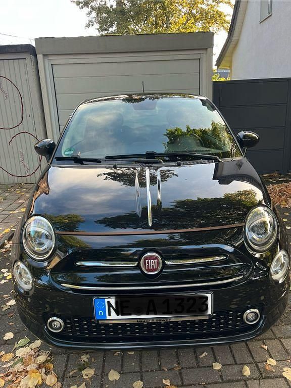 Schwarz Gebraucht 2019 Fiat 500 Collezione Kleinwagen | 9.400 € (Fairer Preis) - Bild 1/4