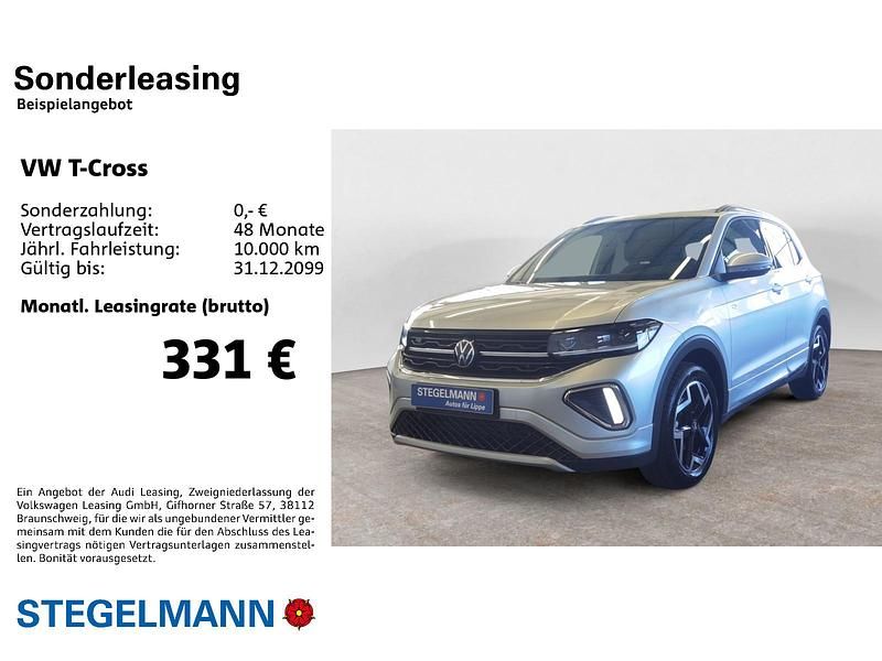 Gebraucht VW T-Cross R-line 116 PS (85 kW) 2025 Reflexsilber metallic SUV