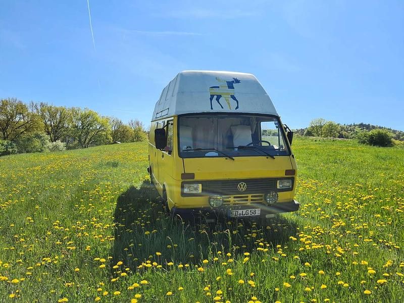 Usado VW LT 75 HP (55 kW) 1989 Amarelo Van
