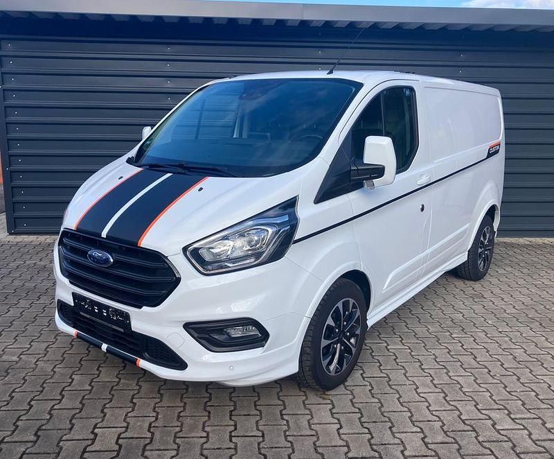 Gebraucht Ford Transit Custom Sport 170 PS (125 kW) 2019 Weiß Van / Kleinbus