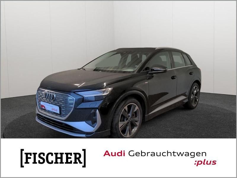 Schwarz Gebraucht 2022 Audi Q4 e-tron Ambiente SUV | 33.987 € (Fairer Preis) - Bild 1/4
