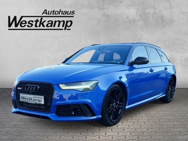 Blau Gebraucht 2018 Audi RS6 Performance Kombi | 73.830 € - Bild 1/4