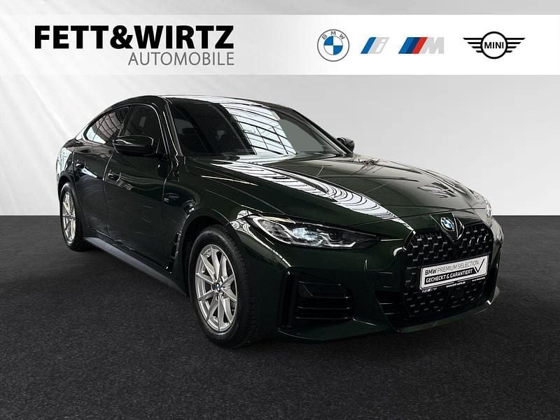 Grün Gebraucht 2024 BMW 420 Gran Coupé M Sport Coupé | 39.690 € (Superpreis) - Bild 1/3