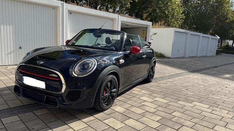 Schwarz Gebraucht 2016 Mini John Cooper Works Cabriolet Cabrio | 18.500 € (Fairer Preis) - Bild 1/4