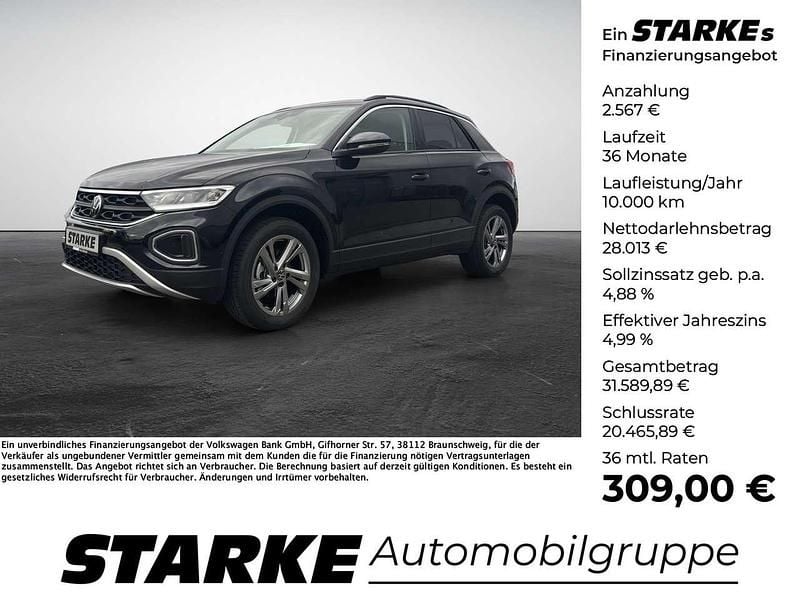Grau Neu 2025 VW T-Roc R-line SUV | 30.580 € - Bild 1/4