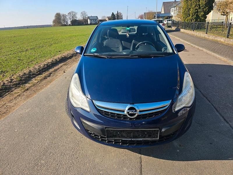 Gebraucht Opel Corsa Edition 95 PS (69 kW) 2012 Blau Kleinwagen