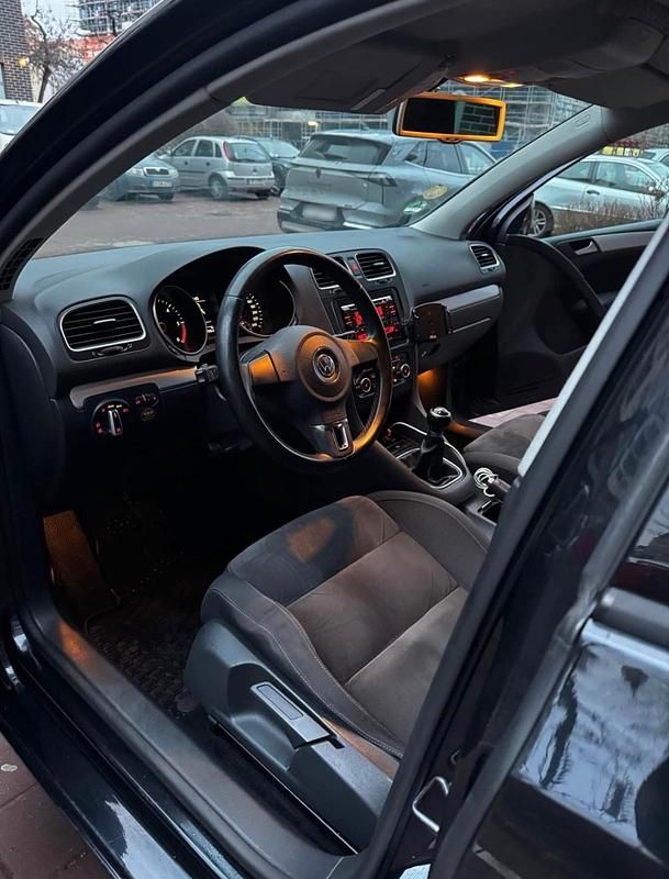 Gebraucht VW Golf VI 110 PS (80 kW) 2009 Schwarz Kleinwagen