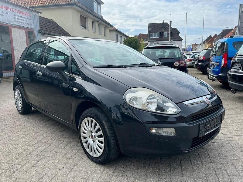 Gebraucht Fiat Punto Evo Active 77 PS (56 kW) 2009 Schwarz Kleinwagen