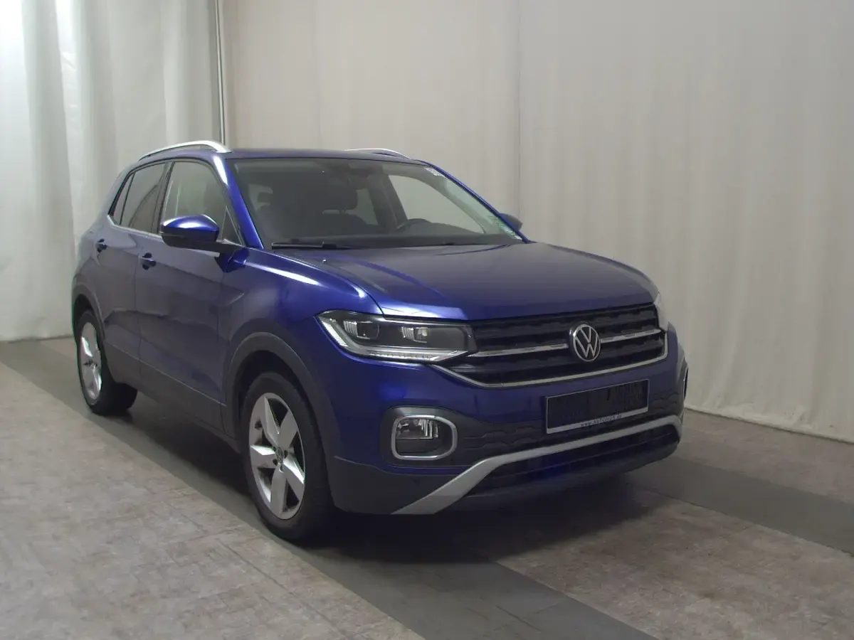 Gebraucht VW T-Cross Pro 110 PS (80 kW) 2022 Blau SUV
