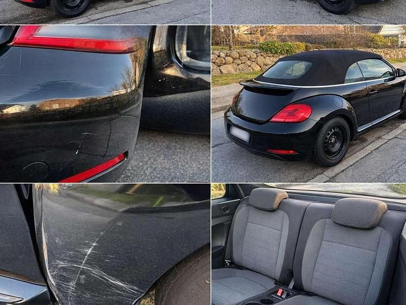 Gebraucht VW Beetle Cabriolet Design 105 PS (77 kW) 2014 Schwarz Cabrio