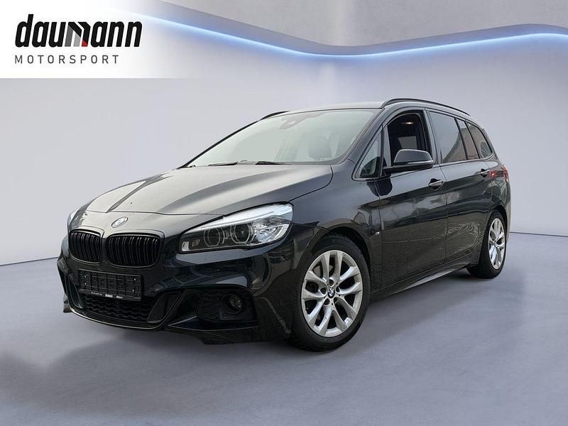 Schwarz Gebraucht 2016 BMW 218 Gran Tourer M Sport Van / Kleinbus | 14.900 € (Guter Preis) - Bild 1/4