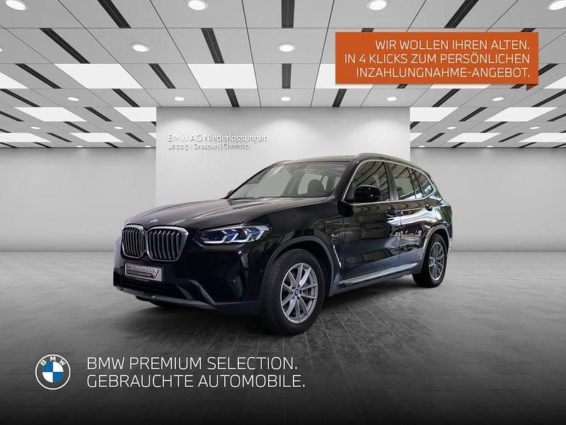 Schwarz Gebraucht 2022 BMW X3 Sport Line SUV | 37.409 € (Guter Preis) - Bild 1/4