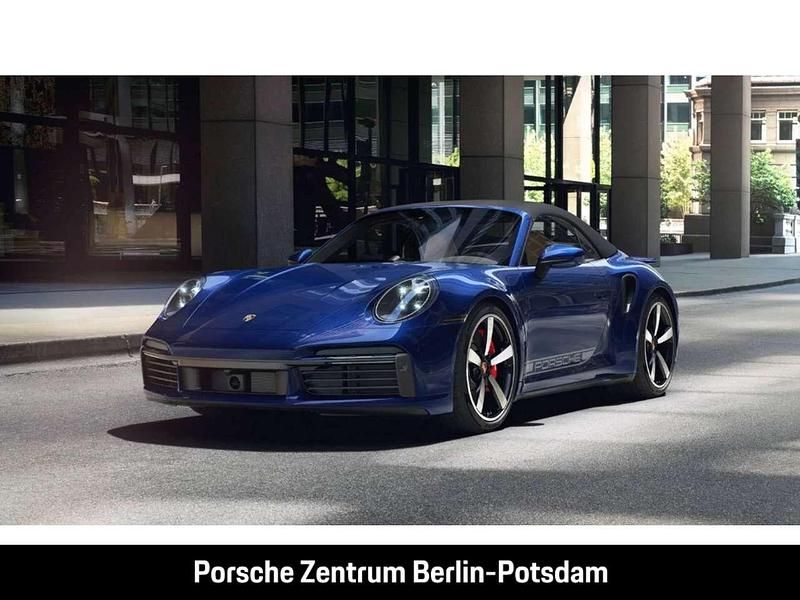 Blau Gebraucht 2024 Porsche 911 Turbo Cabriolet Cabrio | 217.900 € (Etwas zu teuer) - Bild 1/4