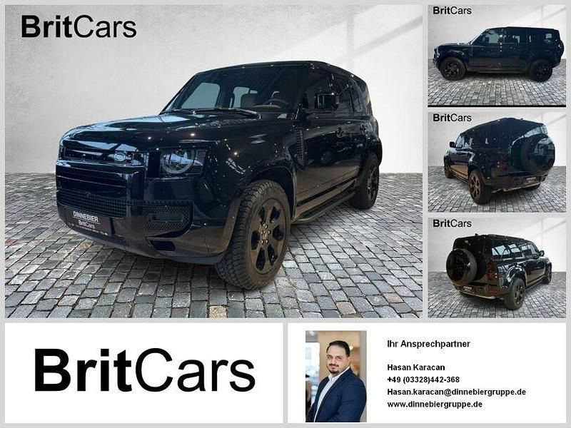 Santorini black Gebraucht 2025 Land Rover Defender SE Dynamic SUV | 93.449 € - Bild 1/4