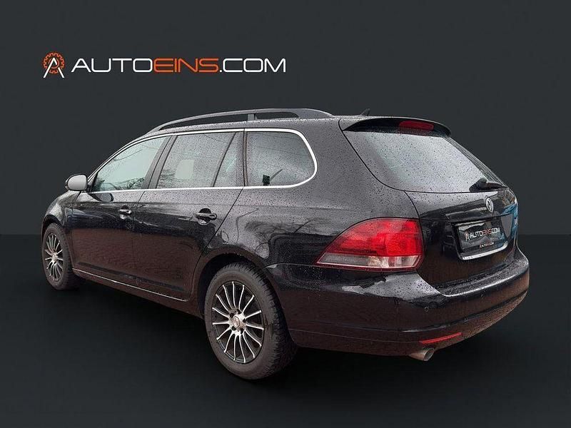 Gebraucht VW Golf VI Comfortline 105 PS (77 kW) 2009 Schwarz Kleinwagen