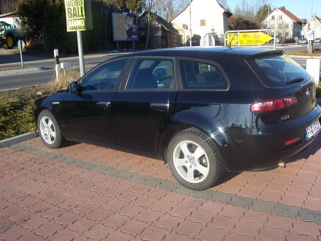 Gebraucht Alfa Romeo 159 Distinctive 204 PS (150 kW) 2007 Schwarz Kombi