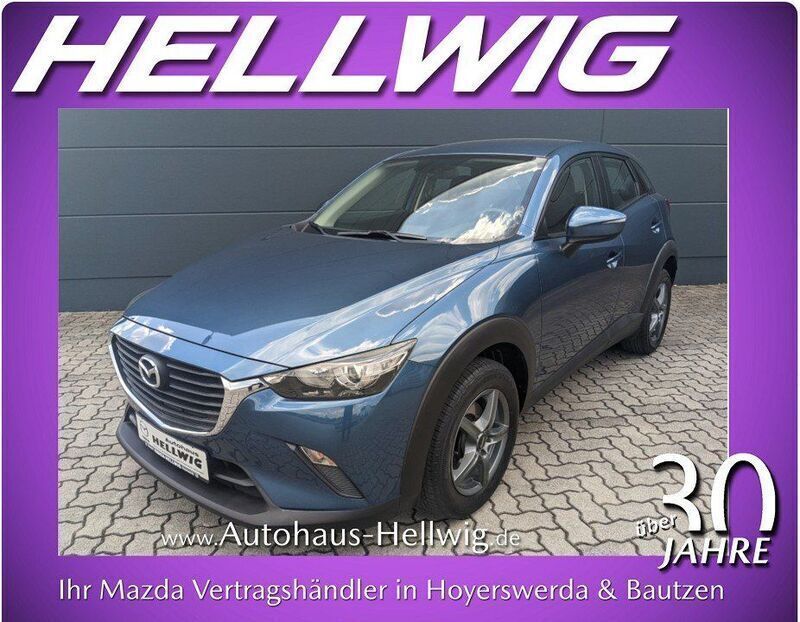 Blau Gebraucht 2017 Mazda CX-3 Prime-Line SUV | 12.480 € (Guter Preis) - Bild 1/4