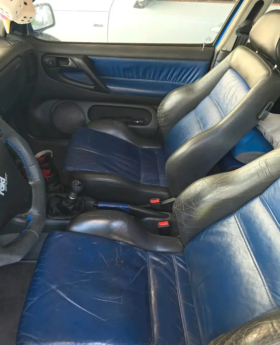 Gebraucht VW Polo Conceptline 75 PS (55 kW) 1997 Blau Kleinwagen
