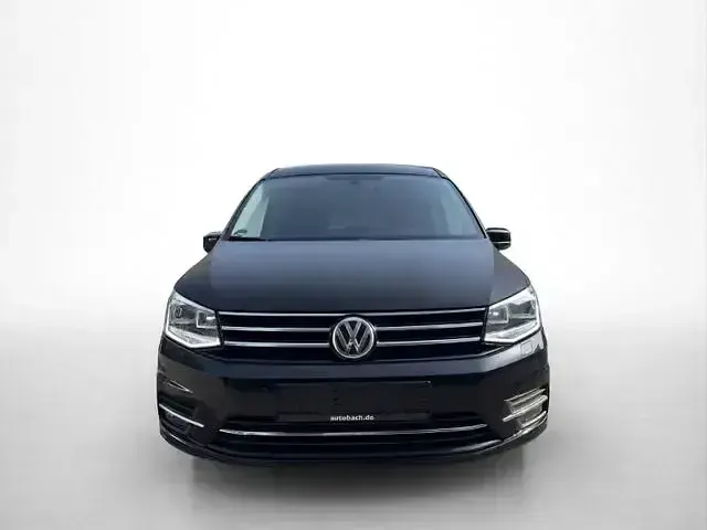 Gebraucht VW Caddy Maxi Highline 125 PS (91 kW) 2018 Schwarz Van / Kleinbus