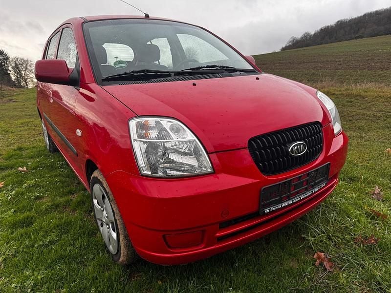 Rot Gebraucht 2006 Kia Picanto Kleinwagen | 900 € (Superpreis) - Bild 1/4