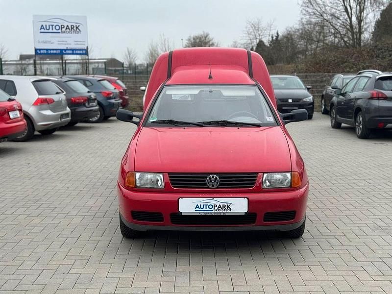 Gebraucht VW Caddy 60 PS (44 kW) 1999 Rot Van / Kleinbus