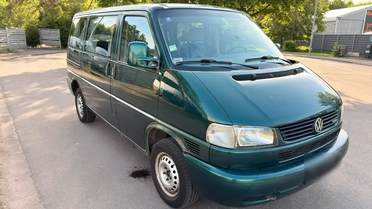 Używany VW T4 102 KM (75 kW) 1999 Zielony Van
