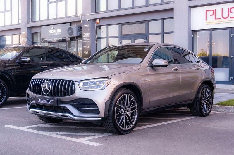 Silber Gebraucht 2022 Mercedes GLC43 AMG AMG Coupé | 56.386 € (Guter Preis) - Bild 1/4