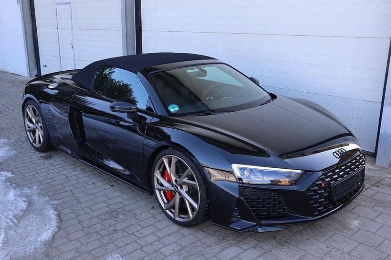 Schwarz Gebraucht 2023 Audi R8 Spyder Exclusive Cabrio | 187.000 € (Etwas zu teuer) - Bild 1/4