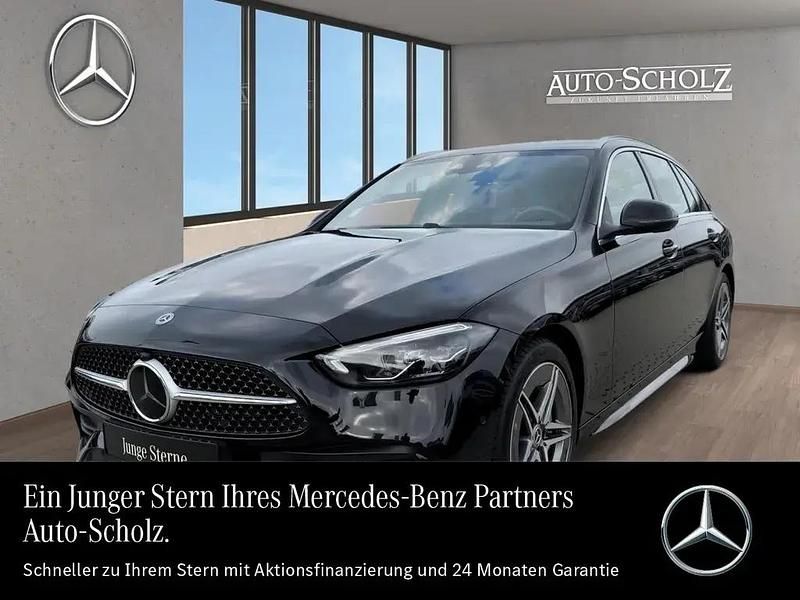 Unilack schwarz Gebraucht 2024 Mercedes C220 AMG Kombi | 39.647 € (Fairer Preis) - Bild 1/4