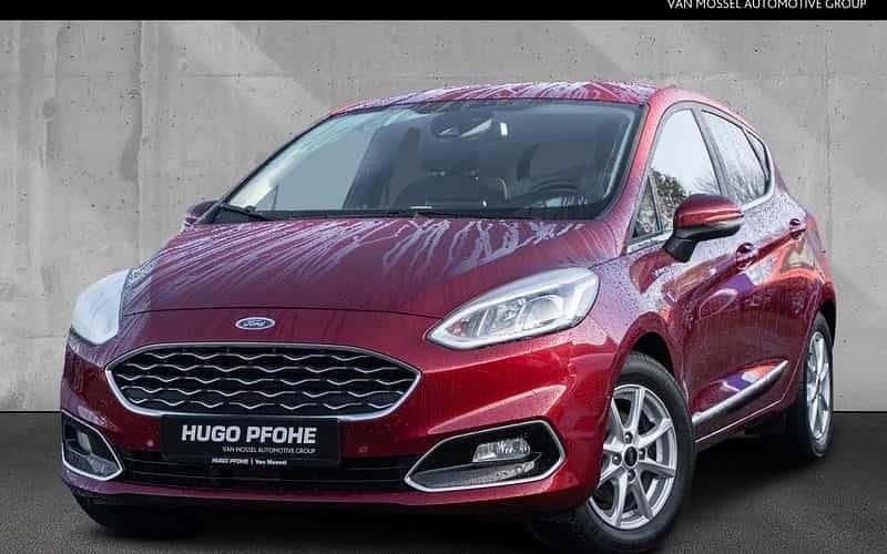 Rot Gebraucht 2020 Ford Fiesta Vignale Limousine | 16.850 € (Fairer Preis) - Bild 1/4