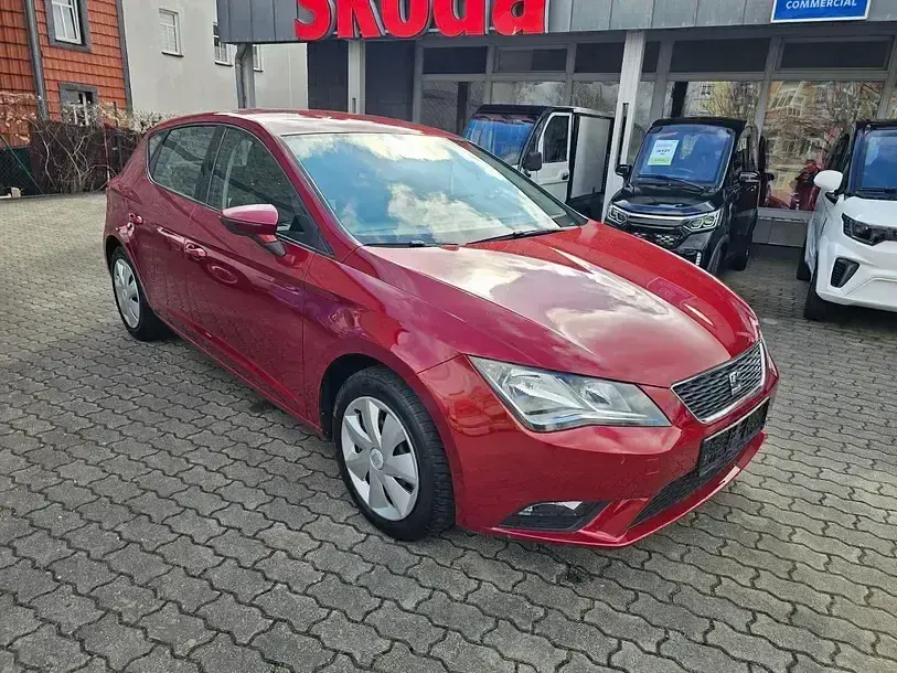 Gebraucht Seat Leon Reference 105 PS (77 kW) 2014 Montsantrot metallic Limousine