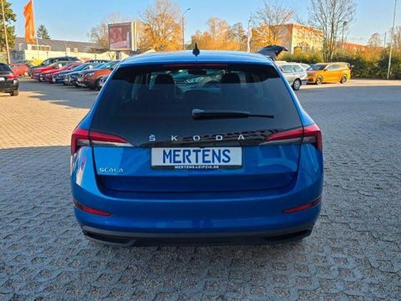 Gebraucht Skoda Scala Style 116 PS (85 kW) 2019 Blau Kleinwagen