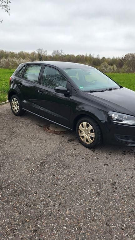 Gebraucht VW Polo Trendline 60 PS (44 kW) 2012 Schwarz Kleinwagen