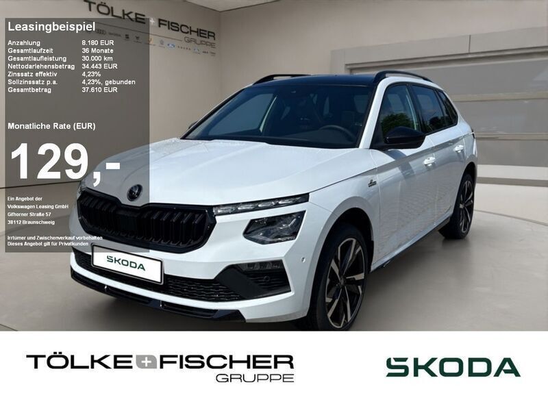 Weiß Neu 2025 Skoda Kamiq Monte Carlo SUV | 34.443 € - Bild 1/4