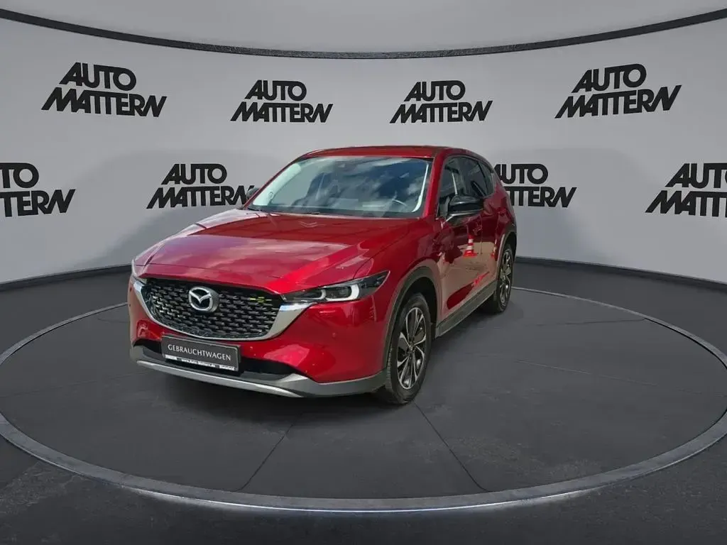 Gebraucht Mazda CX-5 Newground 184 PS (135 kW) 2022 Soul red crystal m (metallic) SUV