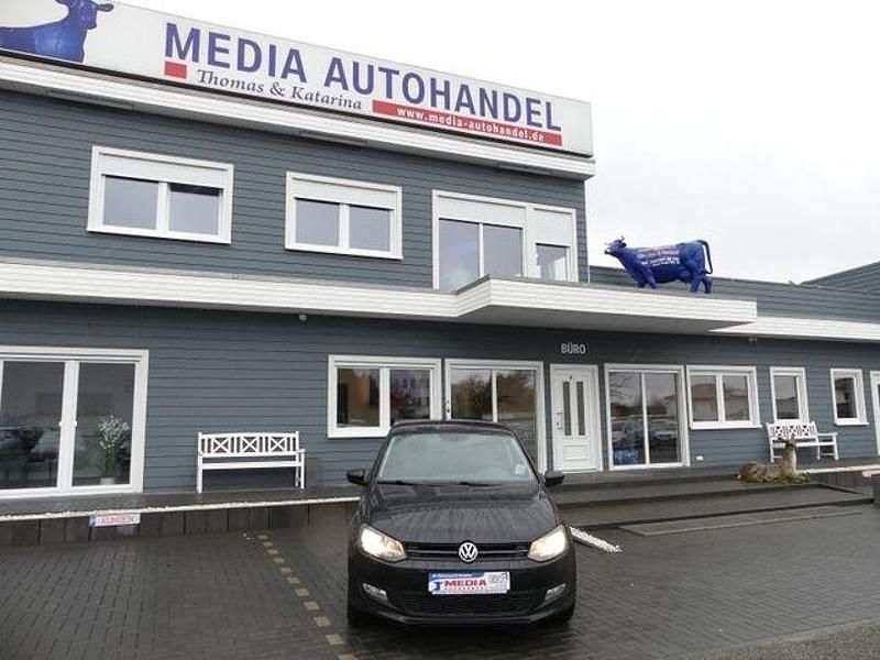 Gebraucht VW Polo Team 105 PS (77 kW) 2010 Schwarz Kleinwagen