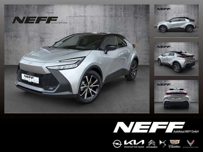 Shimmering silver metallic / d Neu 2025 Toyota C-HR SUV | 30.990 € (Superpreis) - Bild 1/4