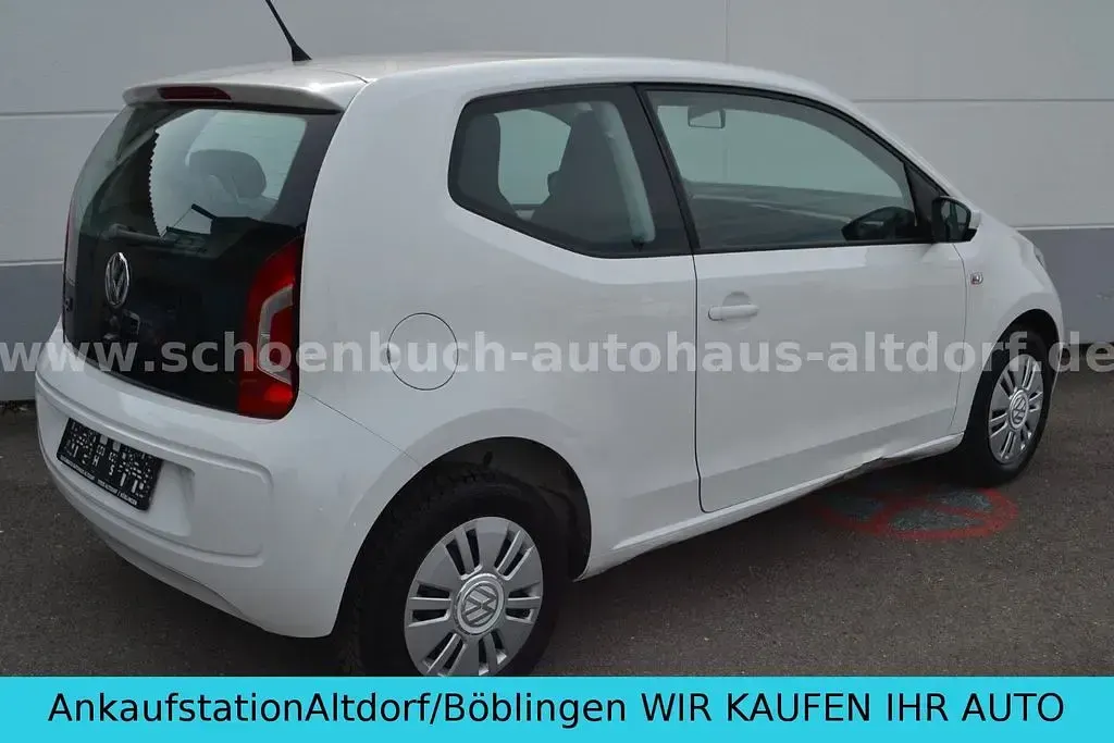 Gebraucht VW up! move up! 60 PS (44 kW) 2015 Weiß Kleinwagen