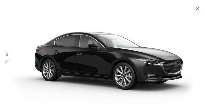 Neu Mazda 3 Exclusive 140 PS (102 kW) 2025 Schwarz Limousine