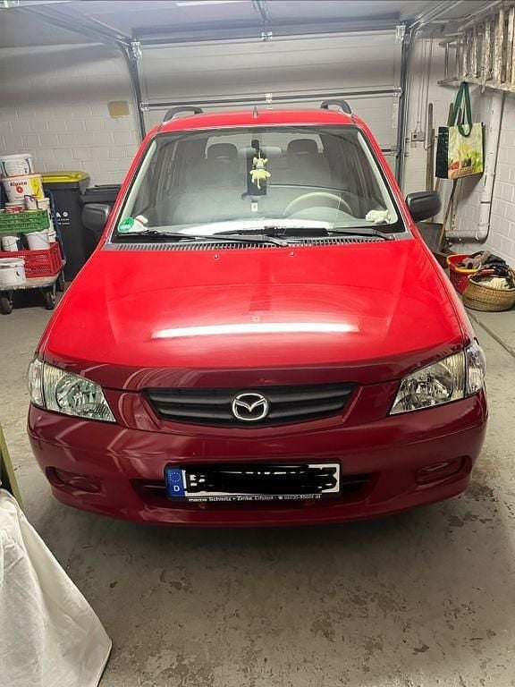 Gebraucht Mazda Demio Basis 63 PS (46 kW) 2002 Rot Kleinwagen