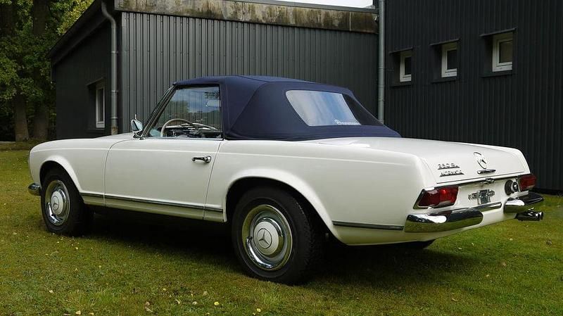 Gebraucht Mercedes 230 1966 Weiß Cabrio