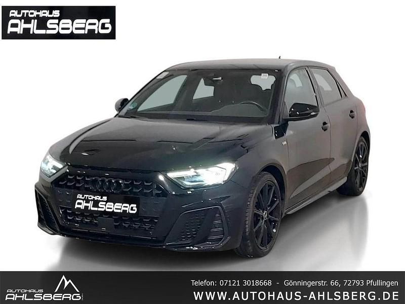 Mythosschwarz Gebraucht 2022 Audi A1 Sportback S-Line Kleinwagen | 29.900 € (Fairer Preis) - Bild 1/4